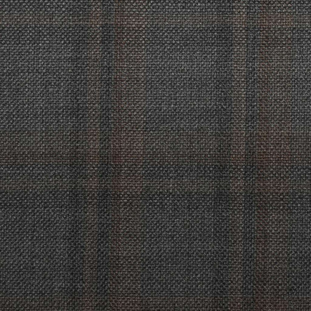 D540/1 Vercelli CV - Vải Suit 95% Wool - Nâu Caro Xám